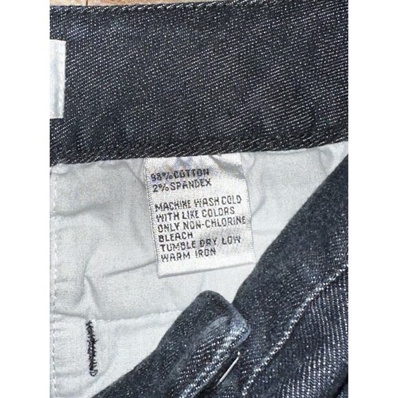 Talbots Women's Size 10 Dark Wash Stretch Denim Jean Skirt - Picture 8 of 10